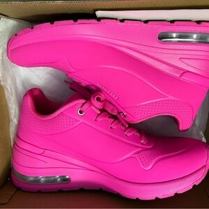 Skechers Street, Million Air in hot pink, size 7.5